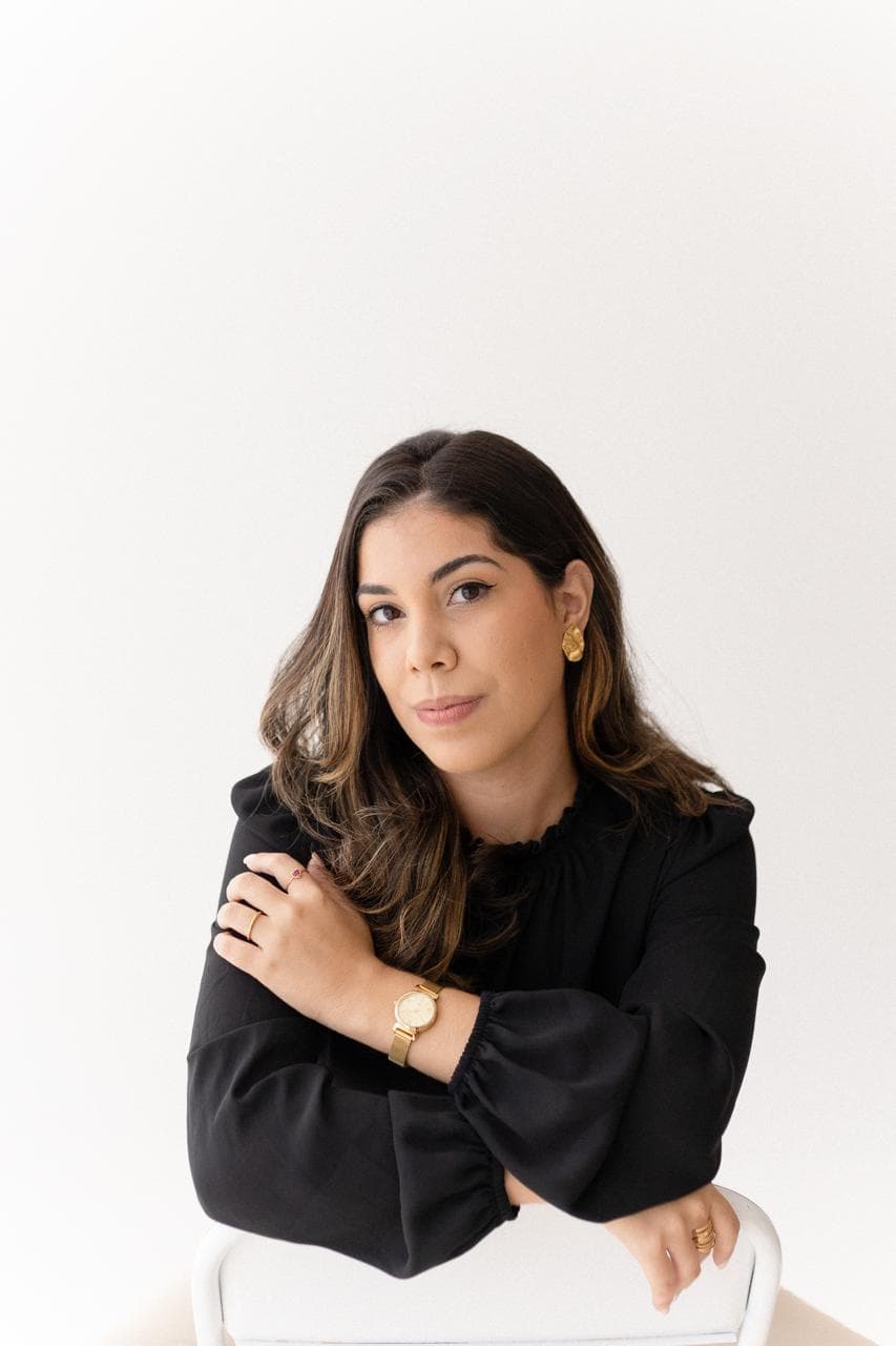 Greyce Ribeiro em atendimento psicológico